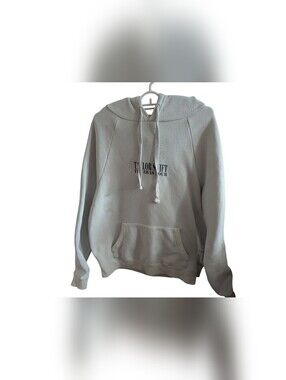 Official Taylor Swift Eras Tour Hoodie Beige Oatmeal Cream Medium M